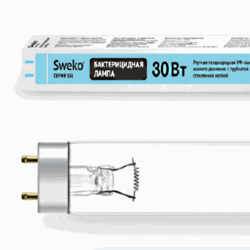 Бактерицидная лампа SSL-T8-UVC-30W-G13-BG SWEKO